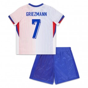 Frankrike Griezmann 7 EM Bortedrakt Barn 2024